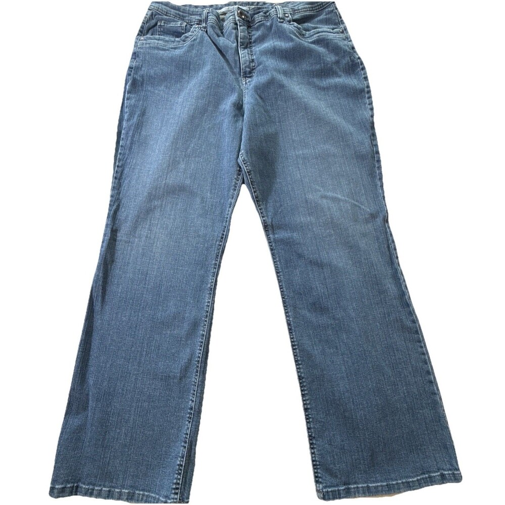 Sonoma Jeans Women's Size 18s Blue Wash Stretch Comfort Bootcut Normcore